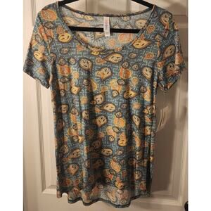 LuLaRoe Classic T NWT Women’s Small Paisley Geometric Print Top